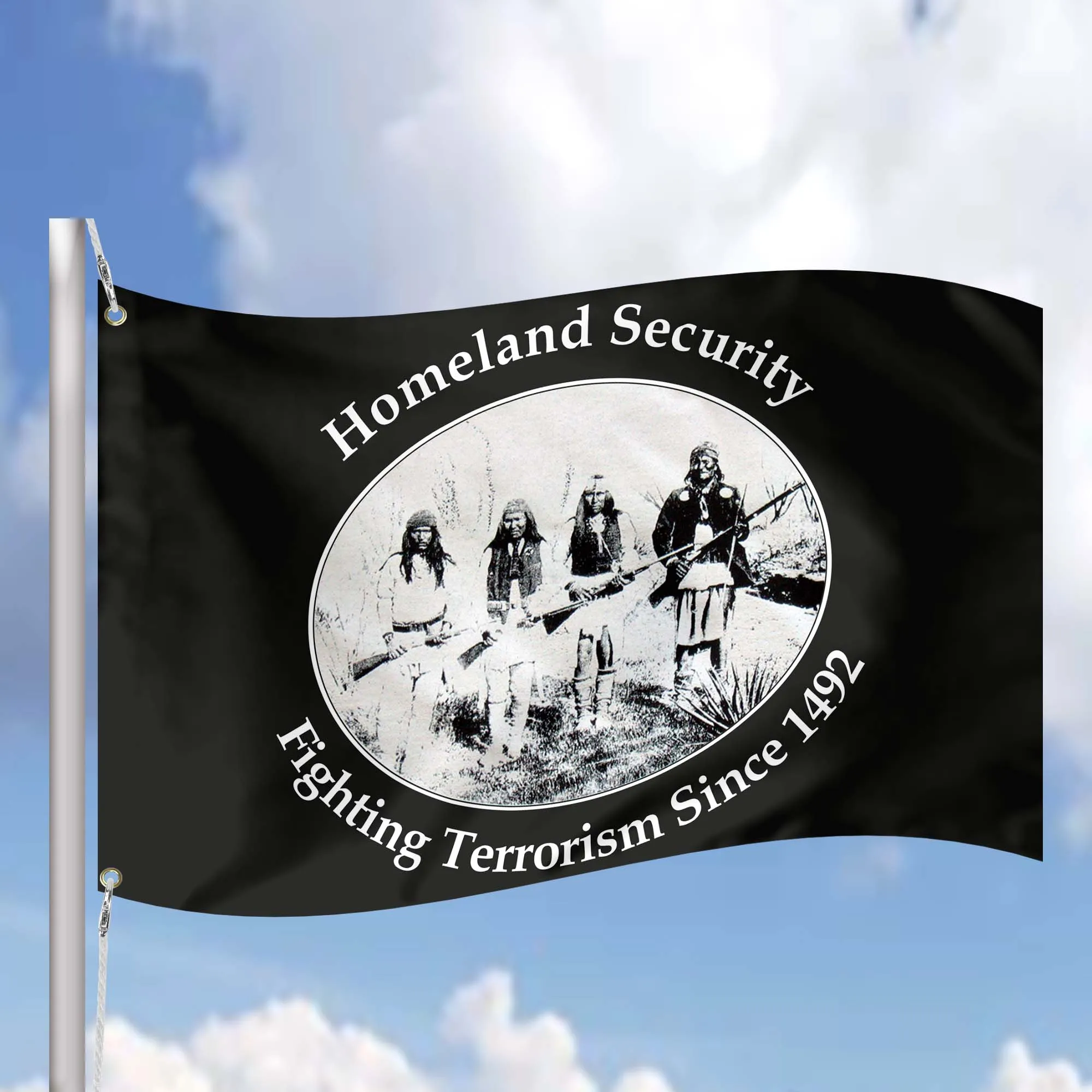 Original Homeland Security Flag Banner