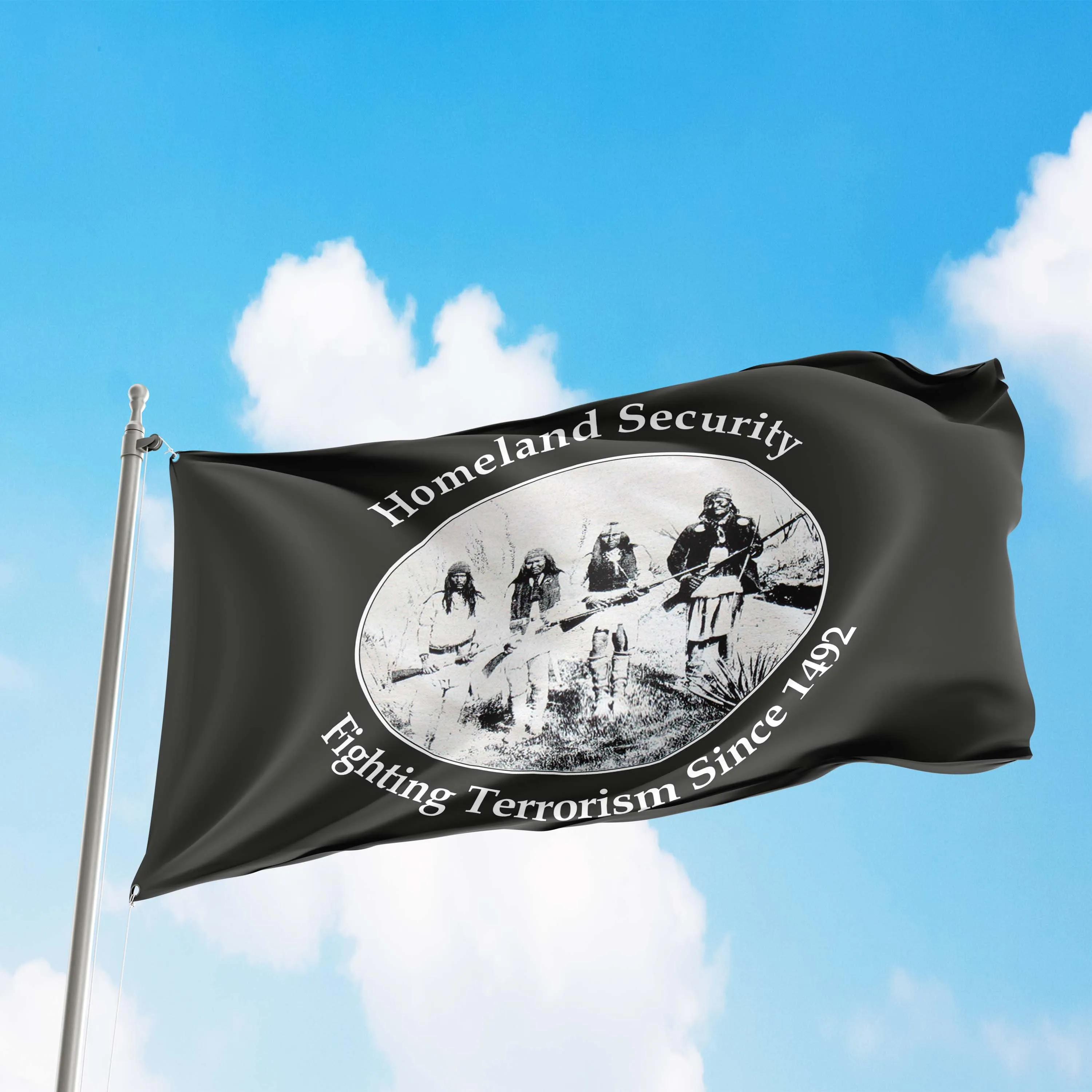 Original Homeland Security Flag Banner