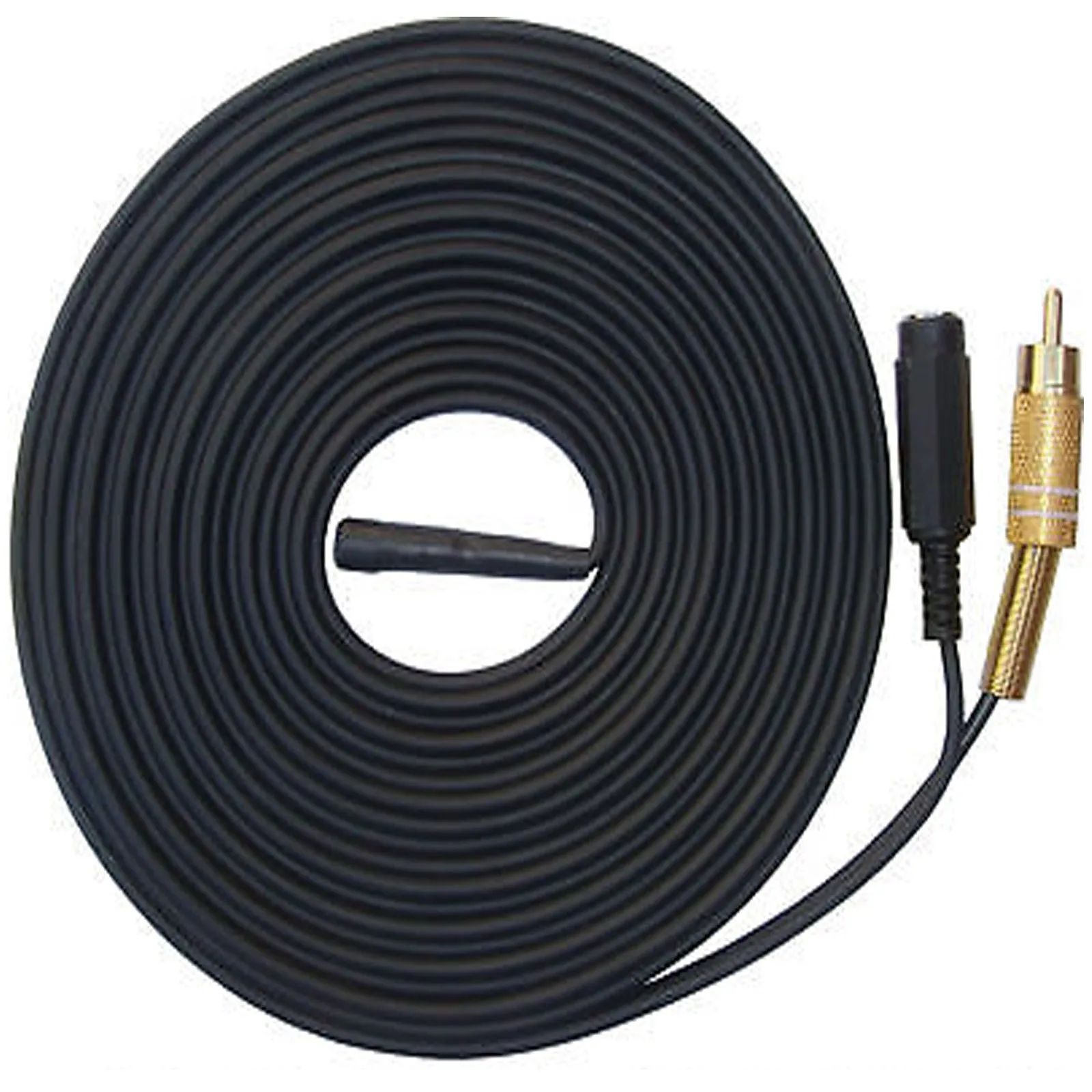 Outdoor Waterproof CCTV Microphone 15 Metre Cable Length RCA Female Phono Audio Output, 2.1mm DC socket