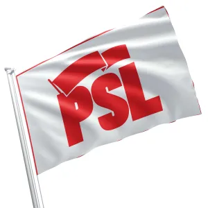 Party of Socialism and Liberation PSL USA Flag Banner