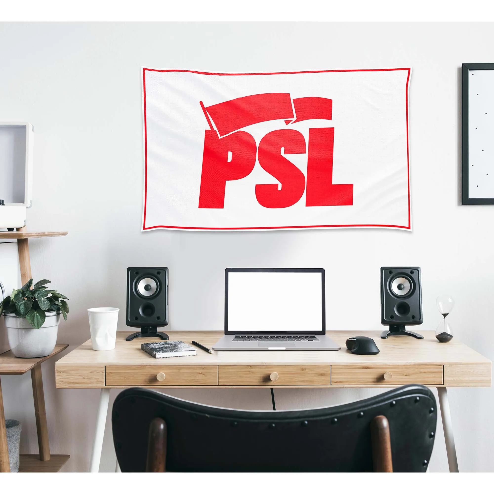Party of Socialism and Liberation PSL USA Flag Banner