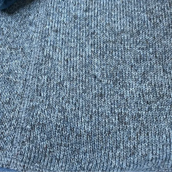Patagonia Women’s Better Sweater 1/4 Zip Blue Logo Outdoor Gorp Hiking