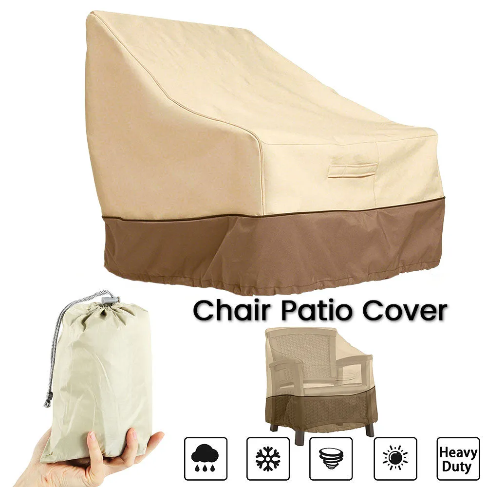 Patio Furniture Cover Outdoor Yard Garden Chair Sofa Waterproof Dust Cover