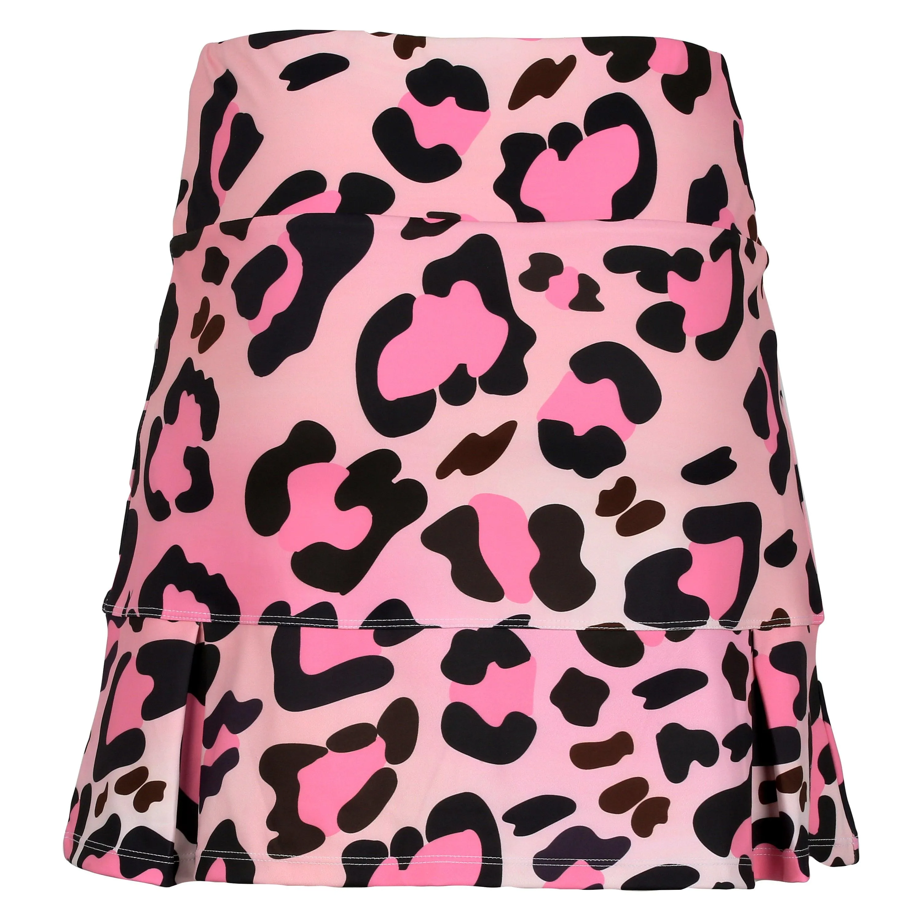 Pink Leopard Skirt-Skort