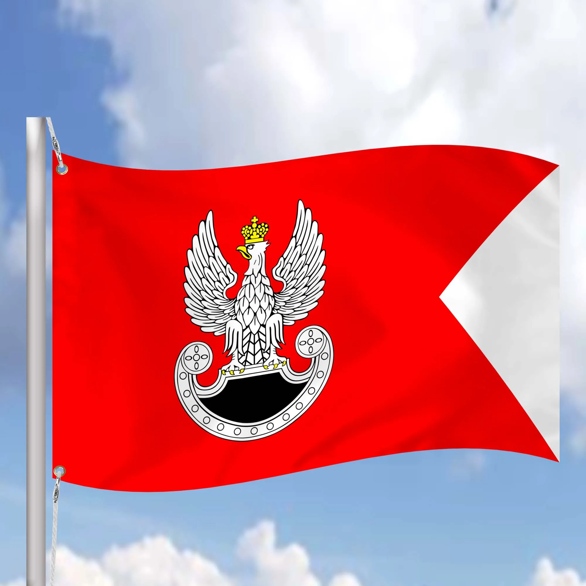 Polish Special Forces Ensign Flag Banner