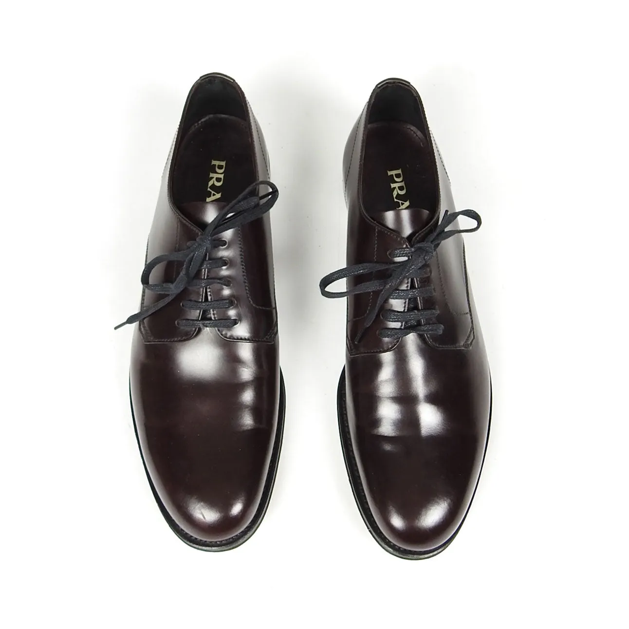 Prada Oxblood Oxfords Size 11.5