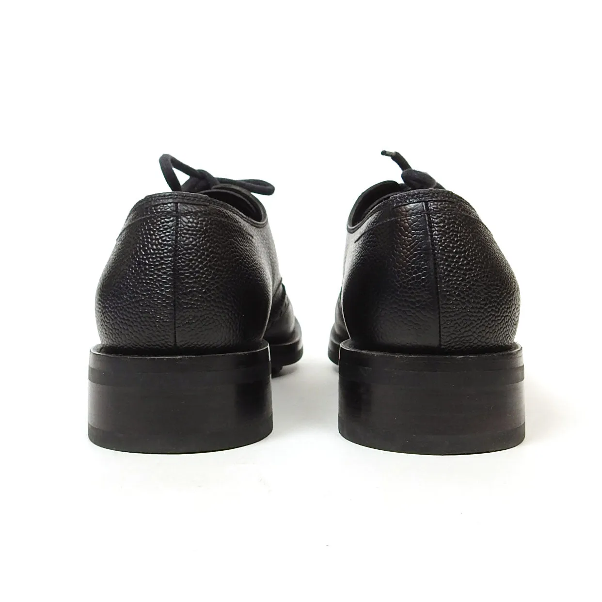 Prada Pebbled Leather Derbies Size 10.5