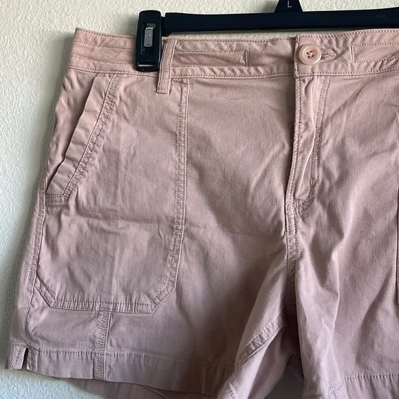 prAna Women's Elle Short Hiking Utility Outdoor Champagne Pink 14