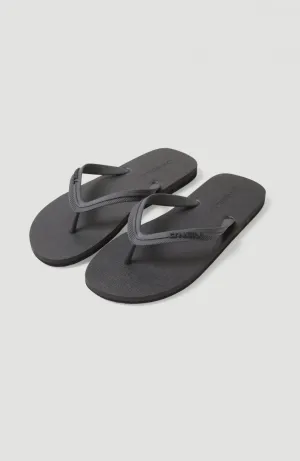 Profile Sandalen mit kleinem Logo | Asphalt