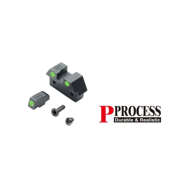 Rainbow 8 Custom - G17 Slide Set   x   Full Guarder Parts for KJ G23 / KP03