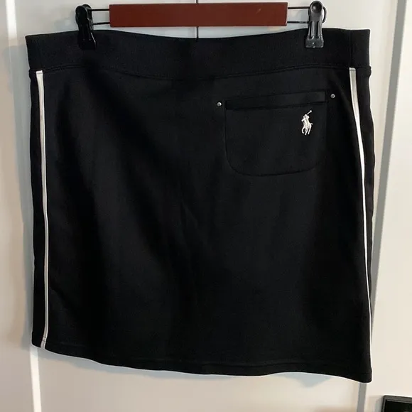 Ralph Lauren Golf 18” Black Skort