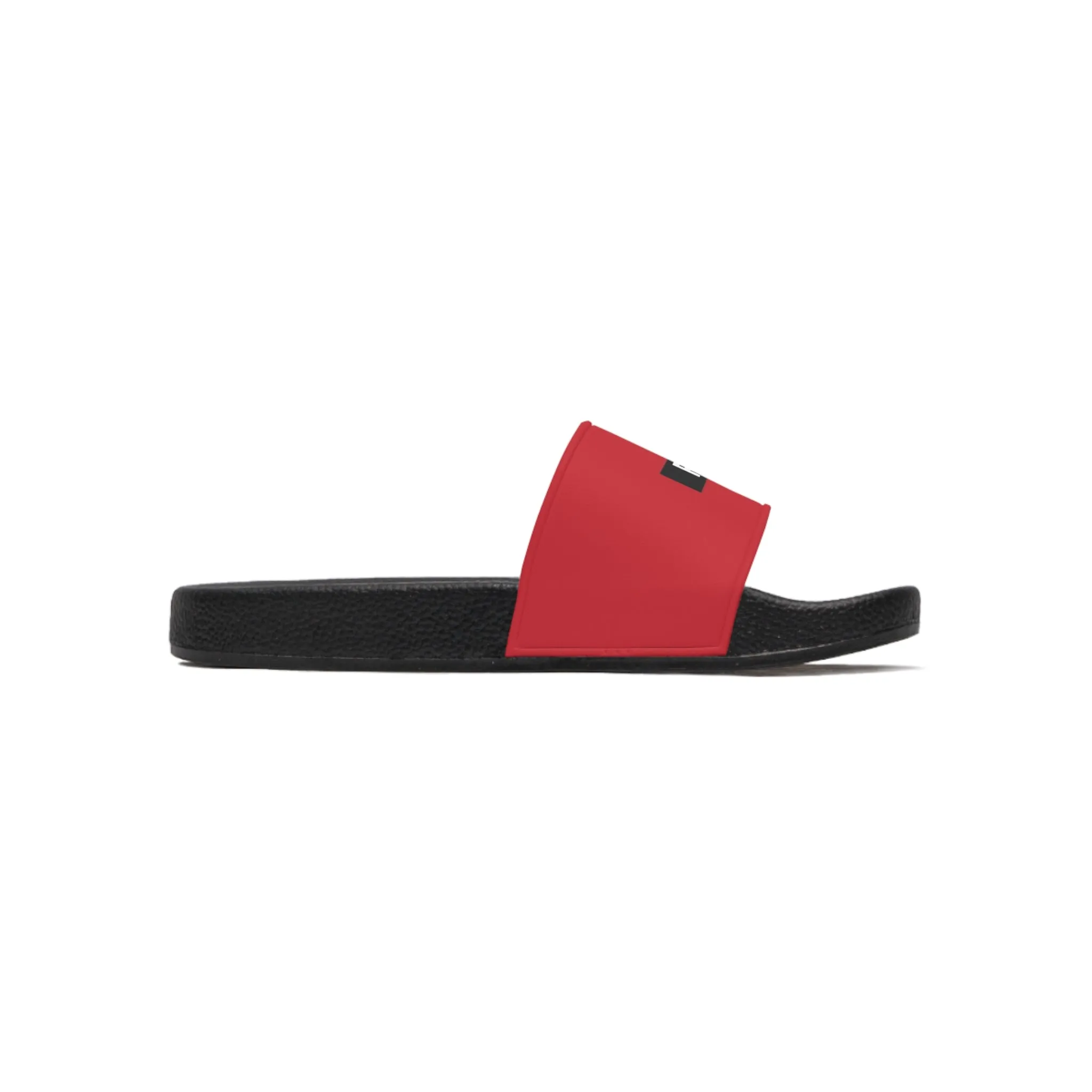 Raw Sushi "RAW STAMP" Slide Sandals red
