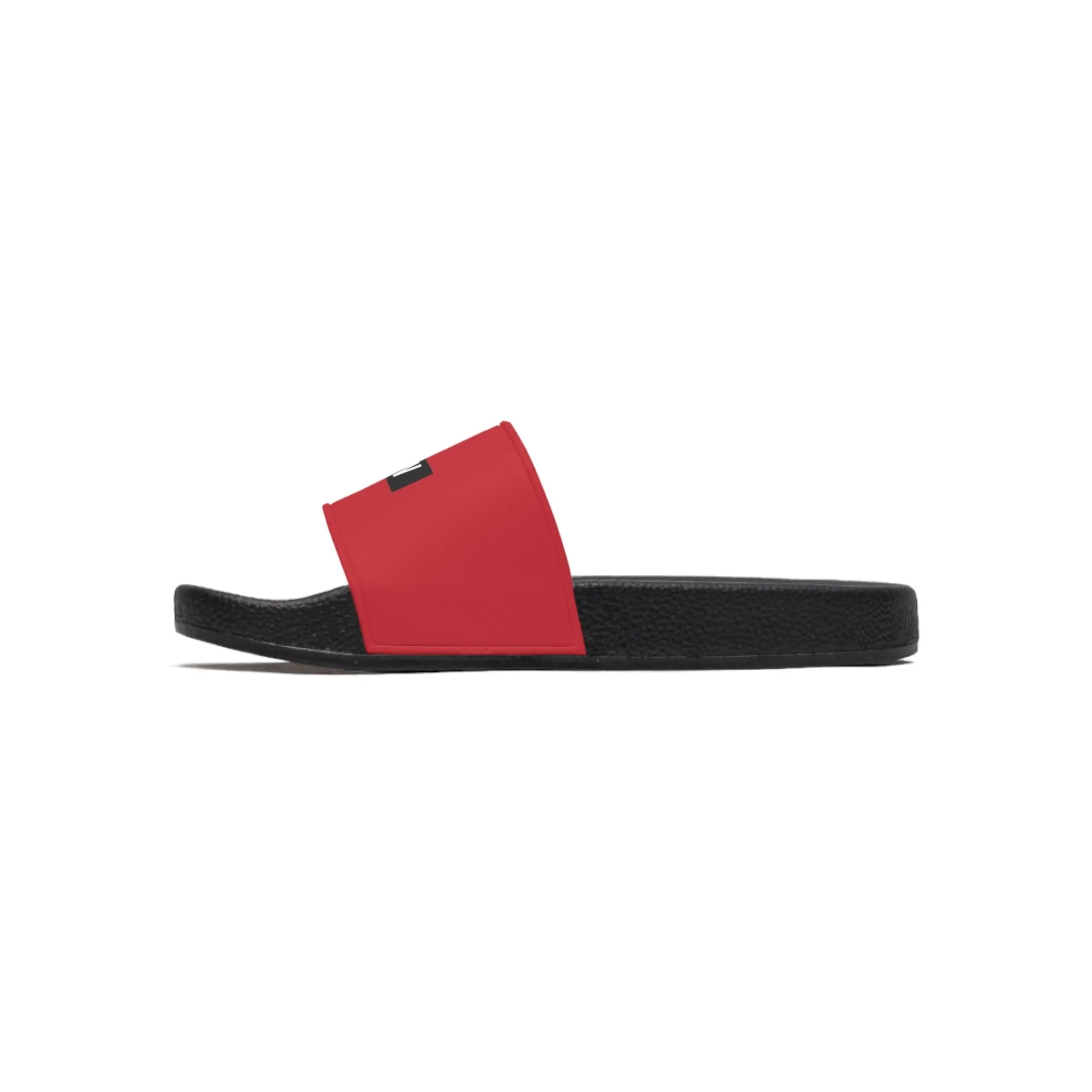 Raw Sushi "RAW STAMP" Slide Sandals red