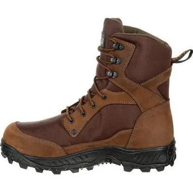 Rocky Men's Ridgetop 8" Soft Toe WP 600G Ins Outdoor Boot- Brown- RKS0384
