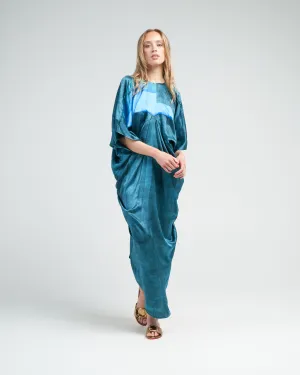 roma dress - glacier