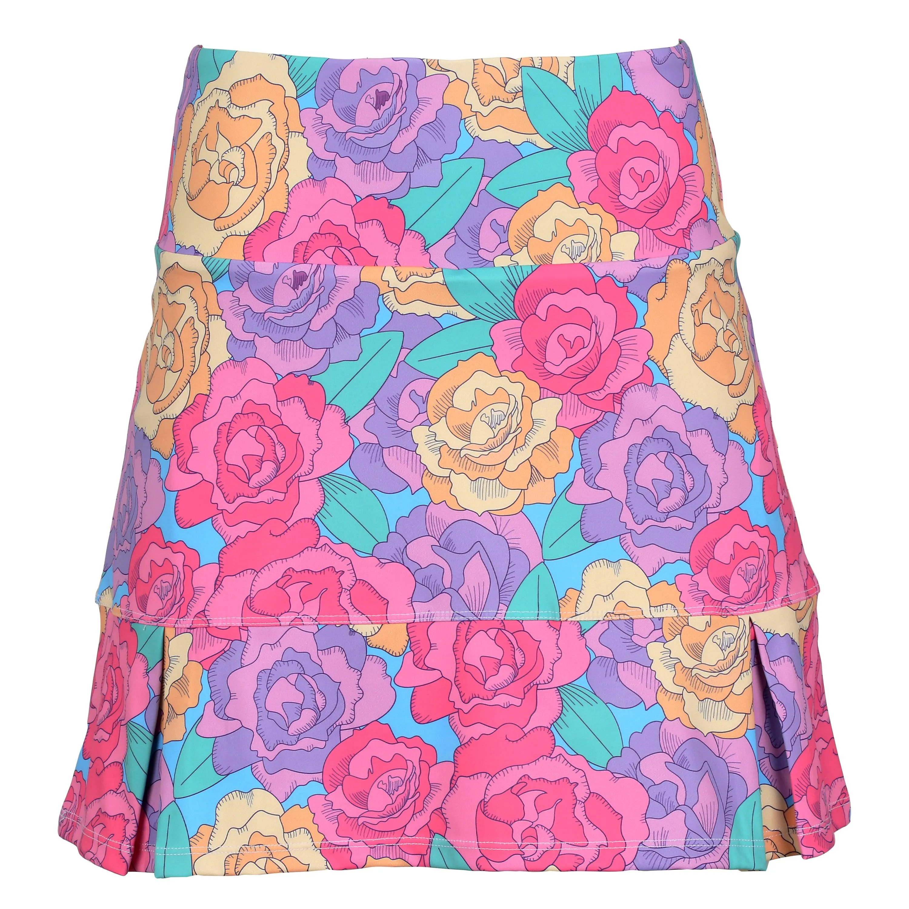 Rosy Day Skirt-Skort