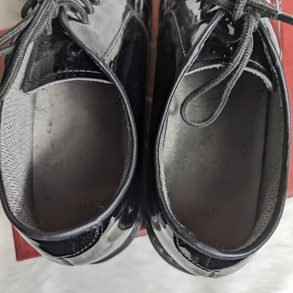 Rothco Black Hi-Gloss Lightweight Oxfords Men’s Size 10 W Black