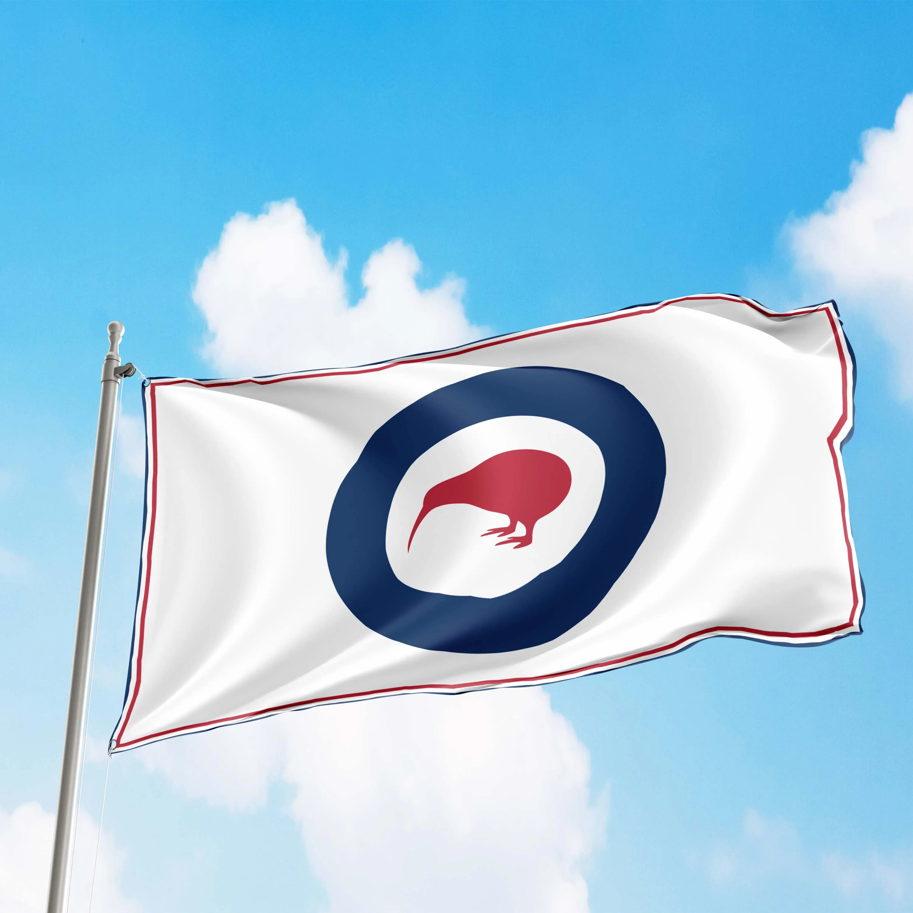 Royal New Zealand Air Force Roundel Flag Banner