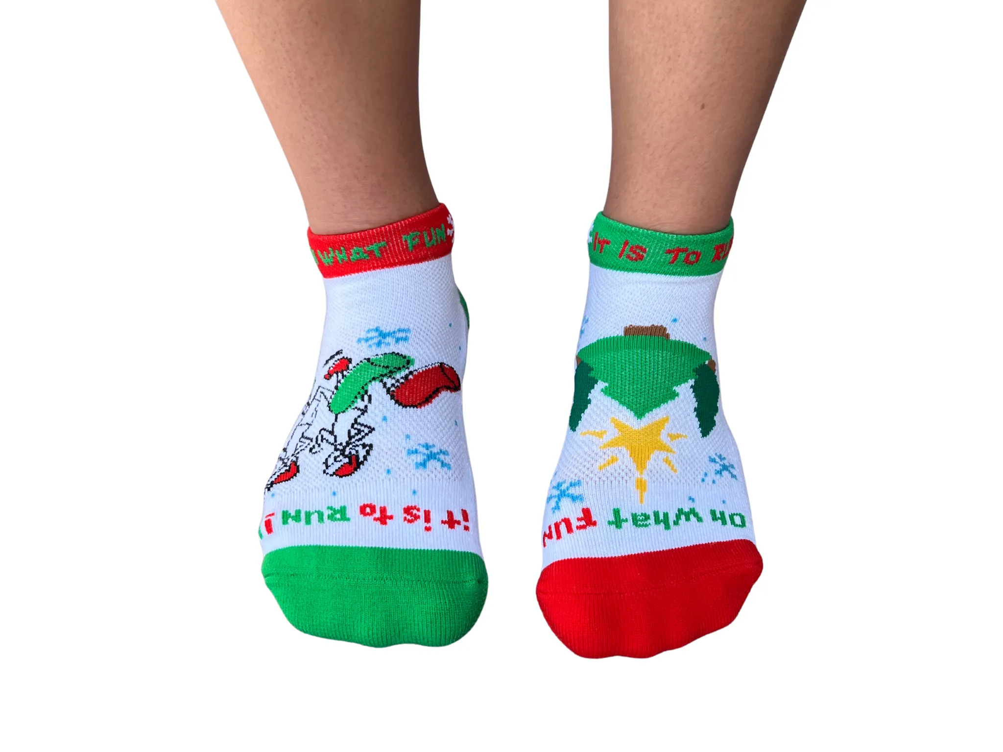 Running Holiday "Oh what fun" Low cut