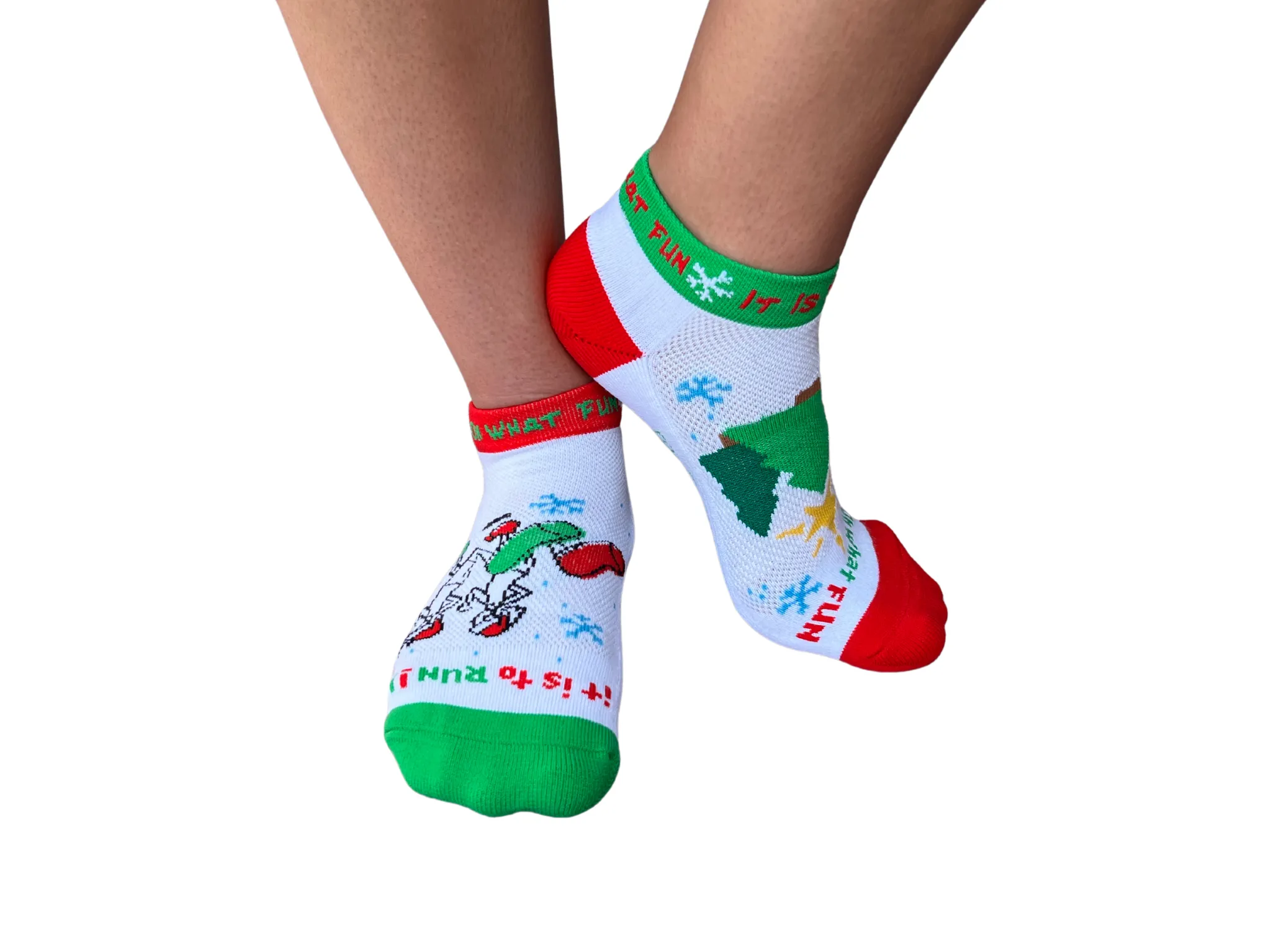 Running Holiday "Oh what fun" Low cut