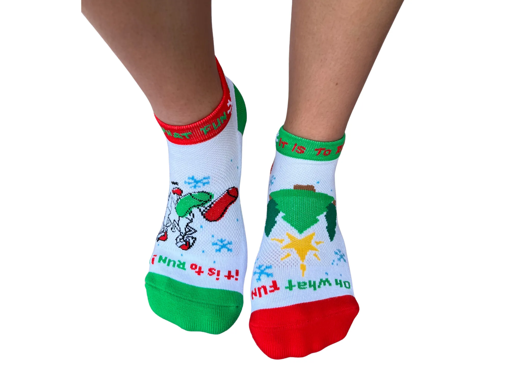 Running Holiday "Oh what fun" Low cut