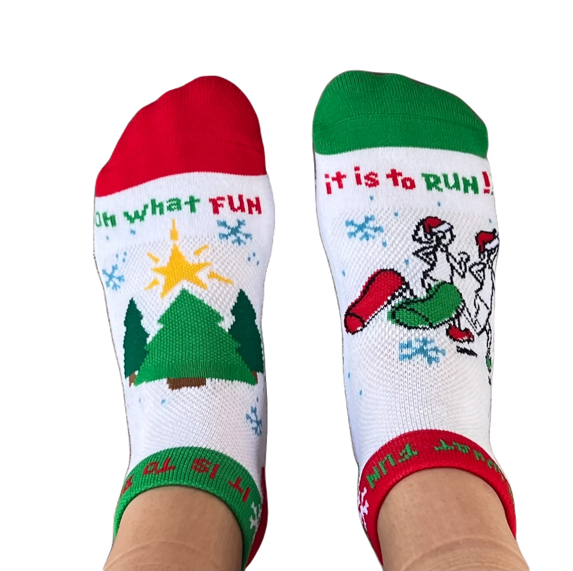 Running Holiday "Oh what fun" Low cut