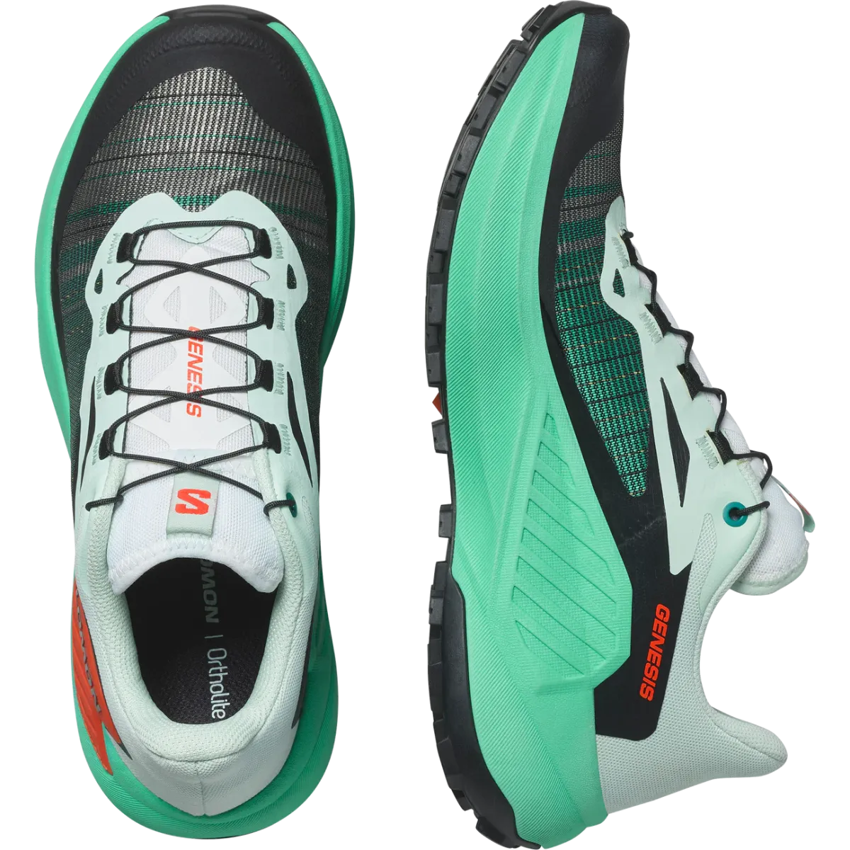 Salomon - Genesis - Bay/Electric Green/Tomato - Women's