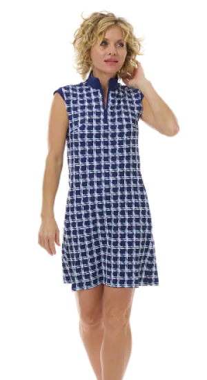 Sansoleil  Sleeveless Dress - KINGSTON NAVY