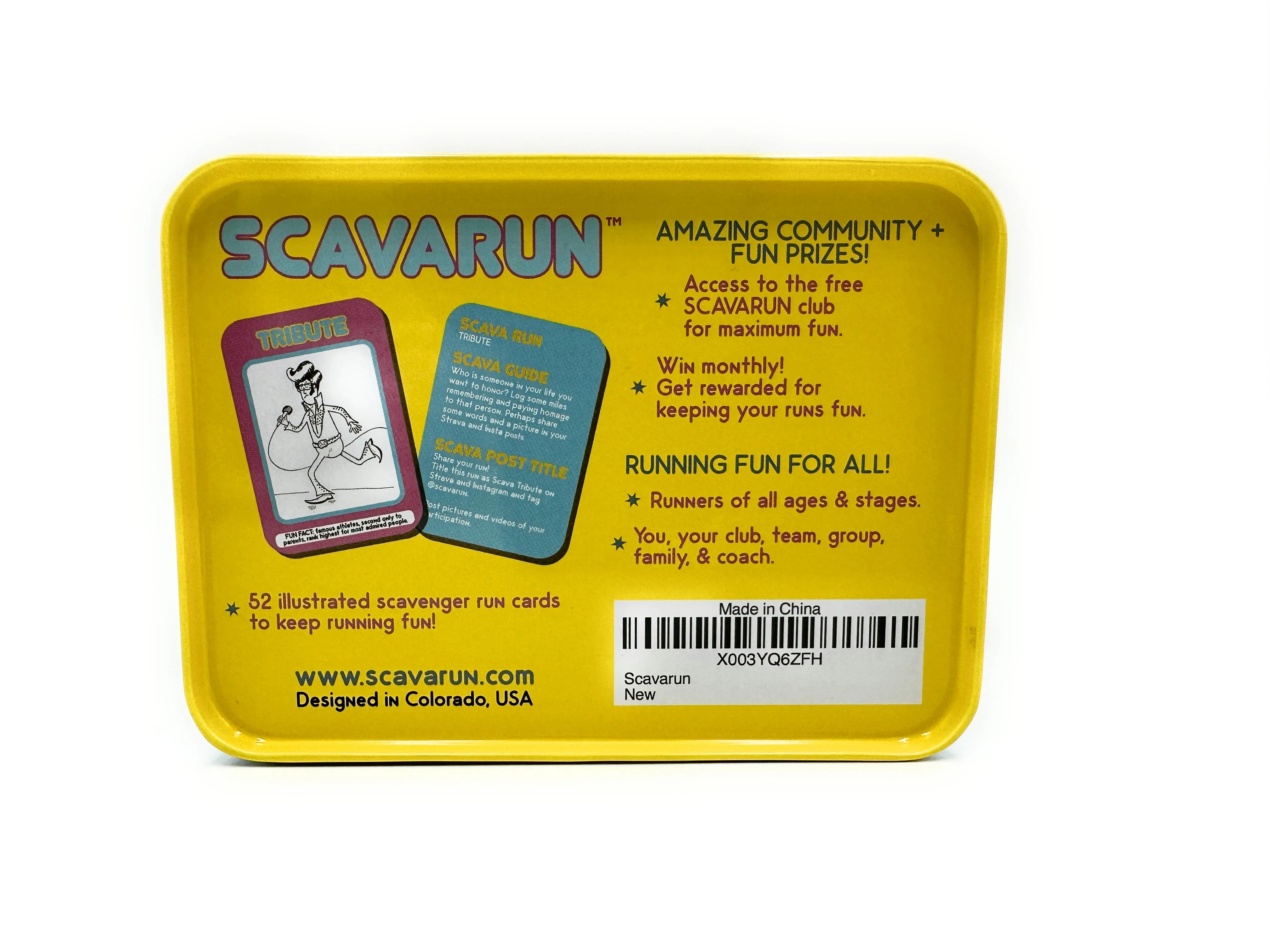 Scavarun 52 Card Illustrated Deck Single