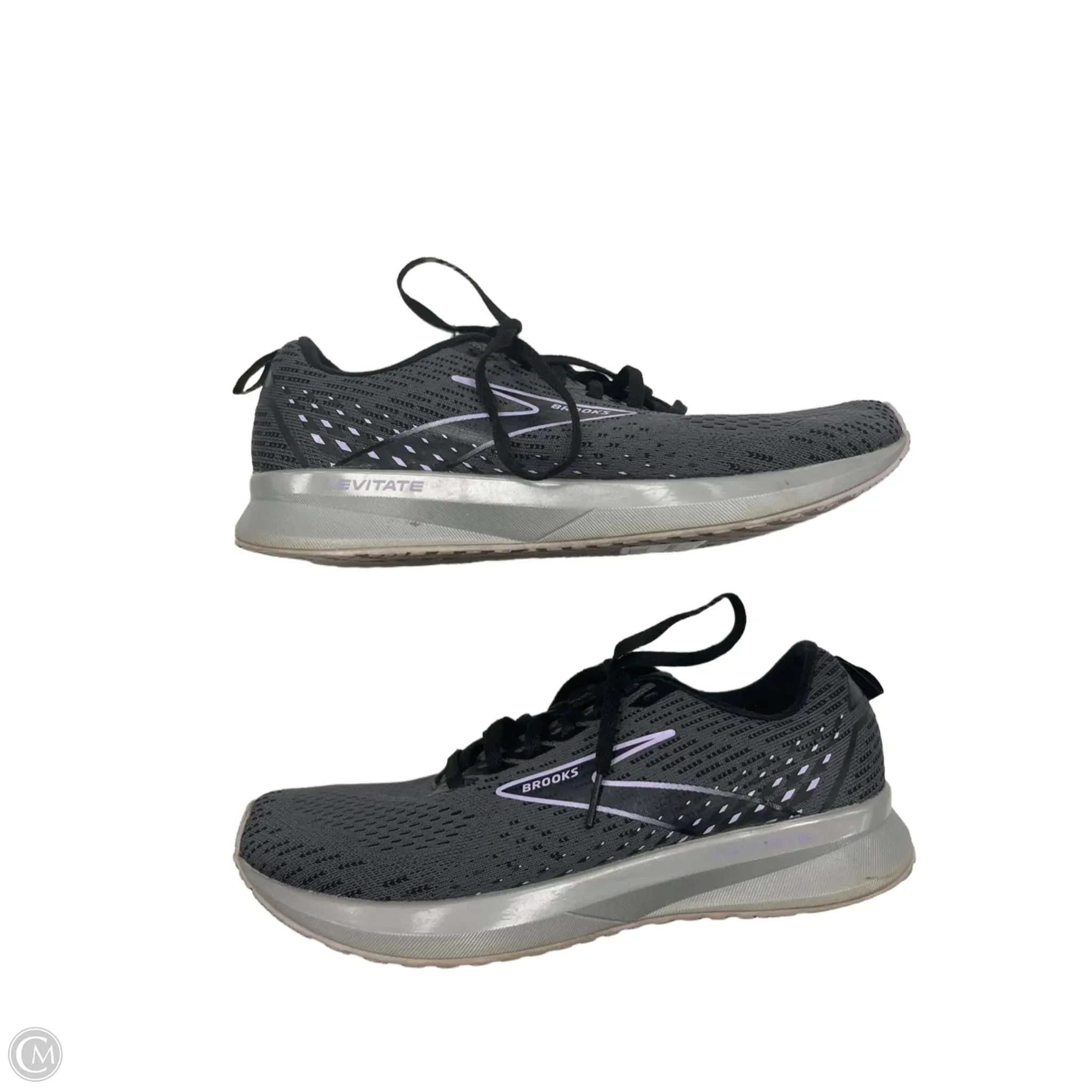 Shoes Athletic By Brooks In Purple, Size: 8.5