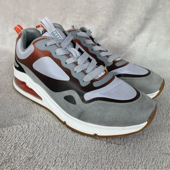 Skechers Uno 2 Karma Mens Shoes Sneakers Size 12 Gray Air NEW