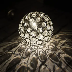 Solar Crystal Ball Light - Warm White LED
