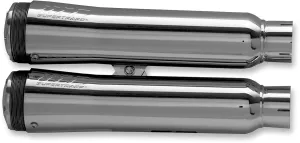 SuperTrapp 828-71134 Fatshots Slip-Ons - Chrome