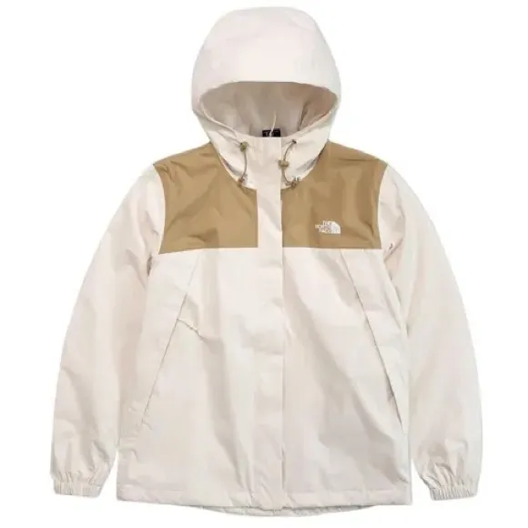 The North Face Antora Windbreaker Rain Jacket Women’s Large Weatherproof Beige
