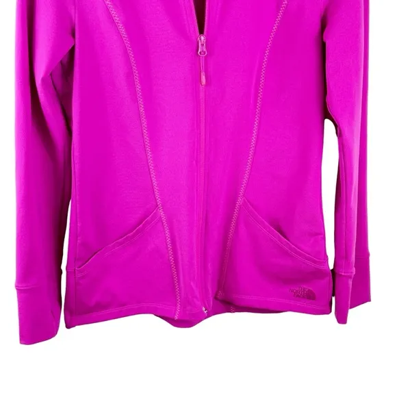 The North Face Tadasana Jacket Bright Pink Outdoors Running Women's Size Medium