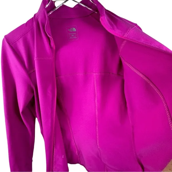 The North Face Tadasana Jacket Bright Pink Outdoors Running Women's Size Medium