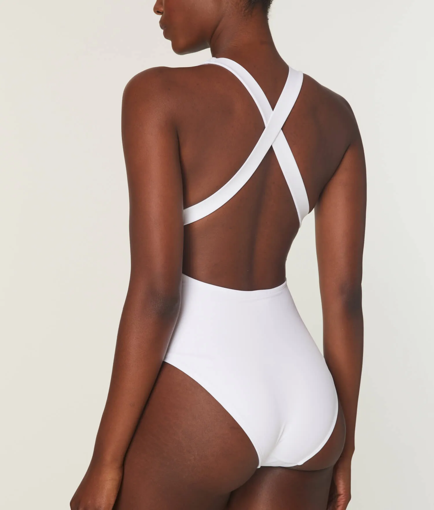 The Tulum One Piece - Eco Nylon - White - Classic