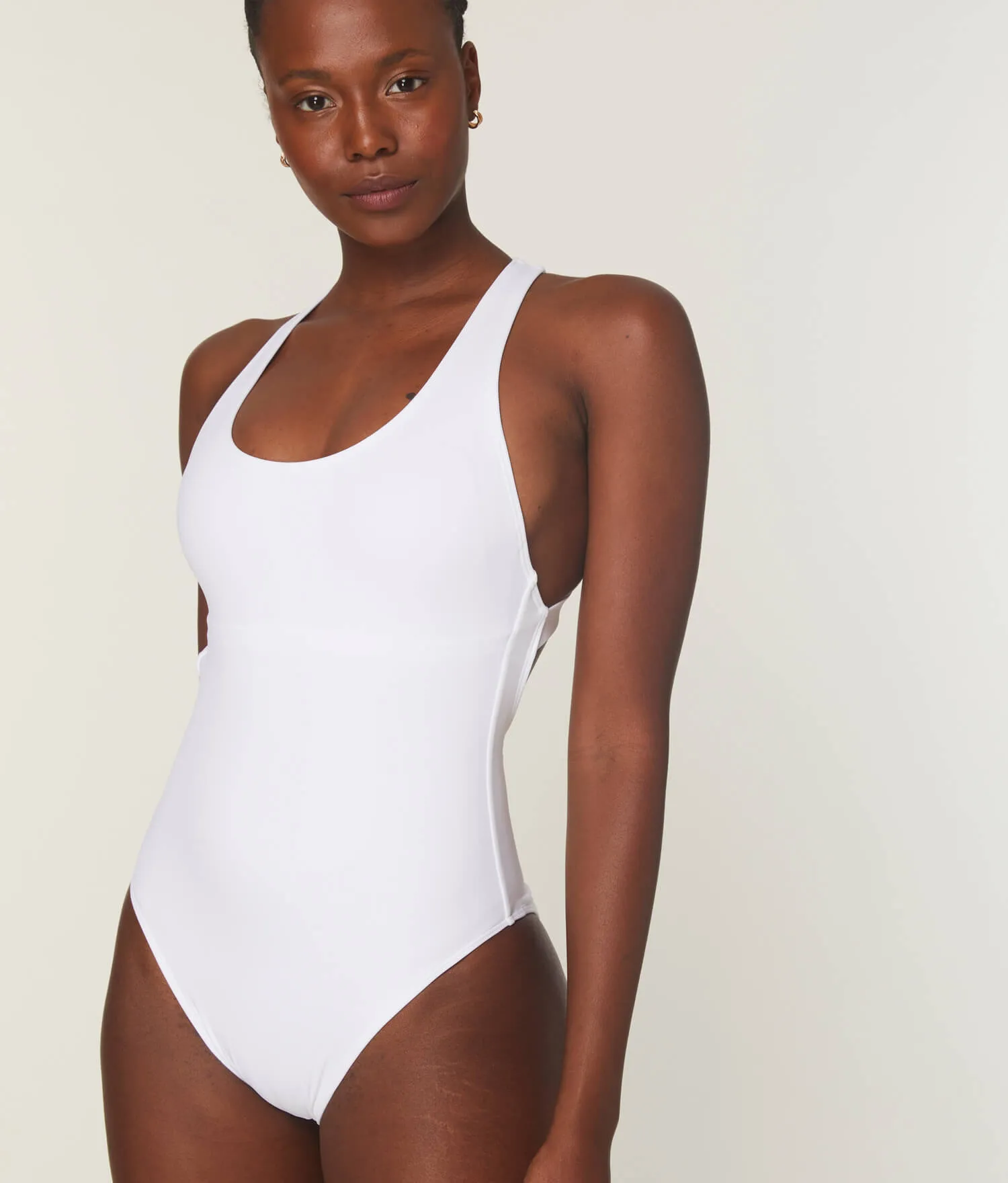 The Tulum One Piece - Eco Nylon - White - Classic
