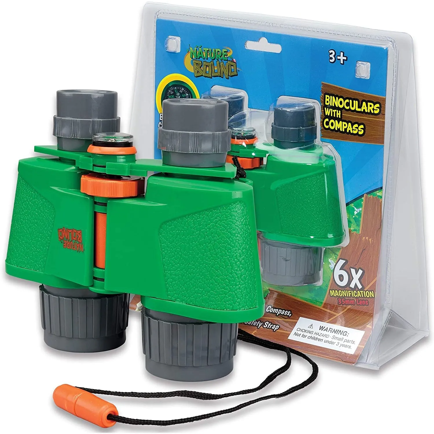 Thin Air Brands Nature Bound Binoculars With Built in Compass