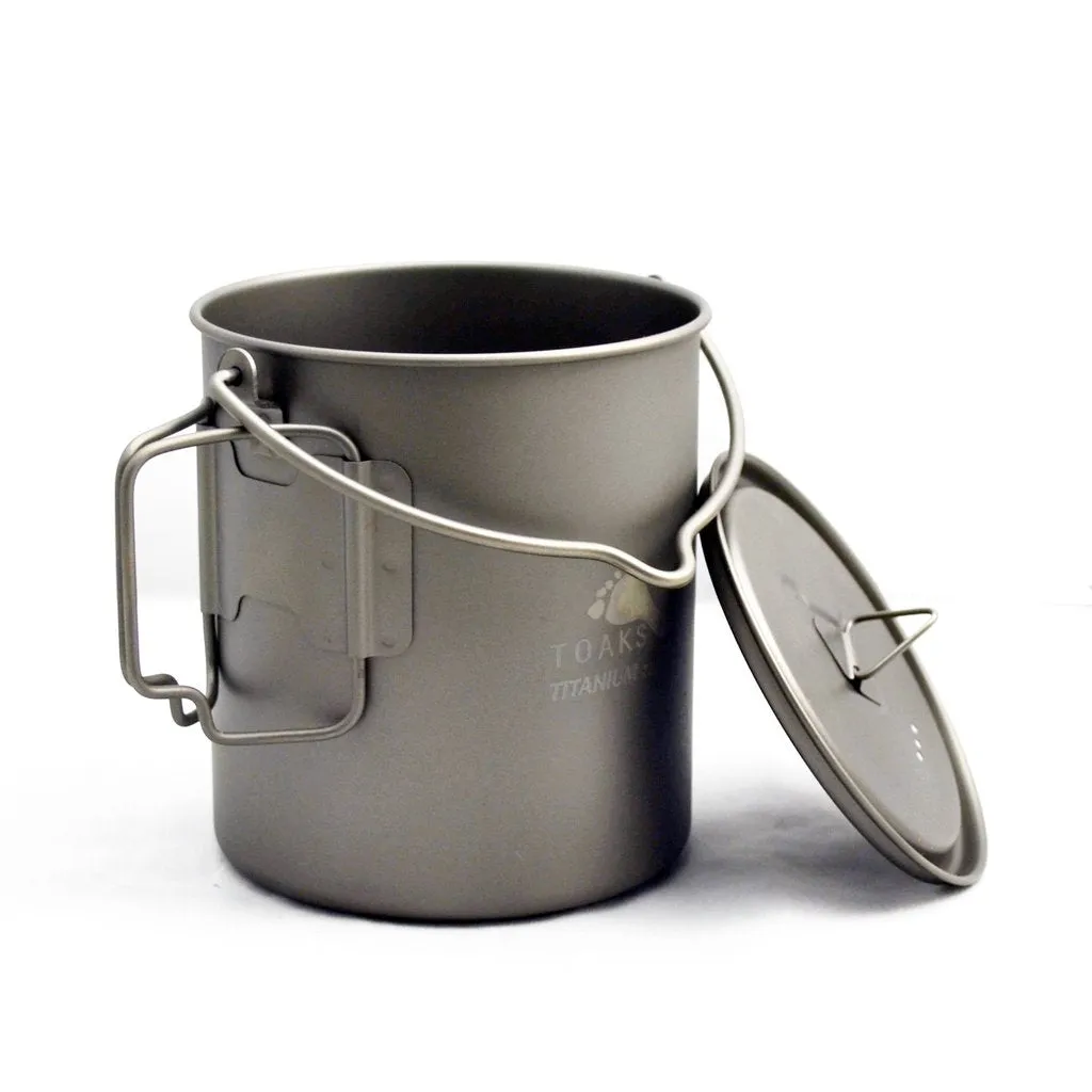 Titanium 750ml Pot with Bail Handle