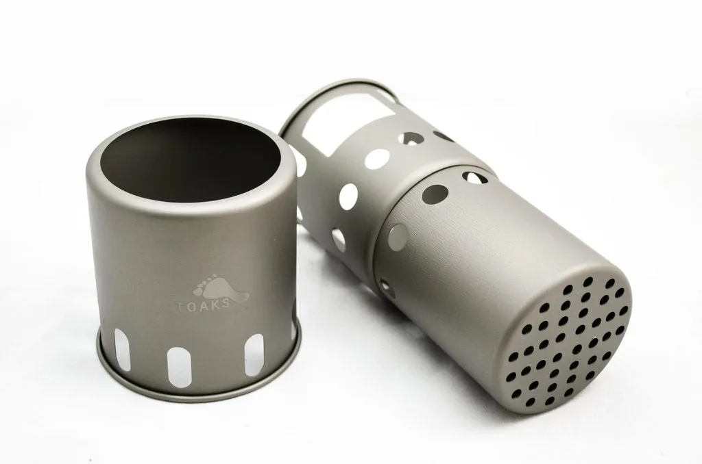 Titanium Backpacking Wood Burning Stove (Small)
