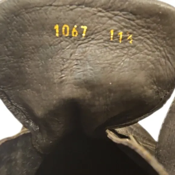 TO BOOT | Two Strap Black Oxfords in Size US 11.5