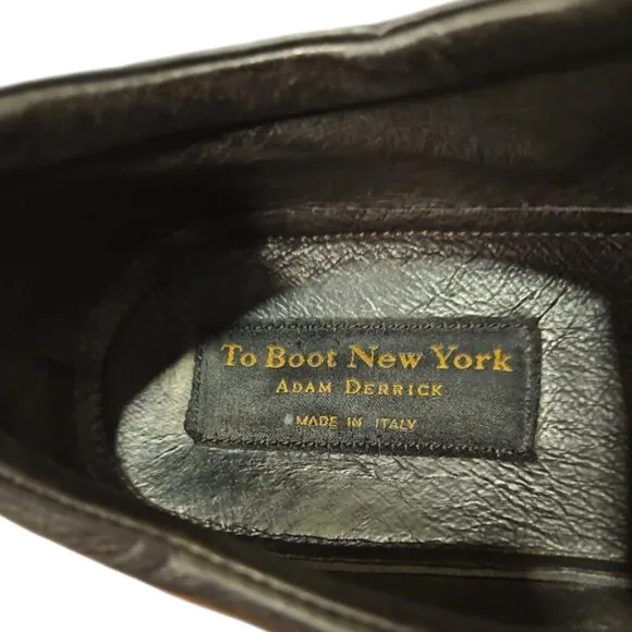 TO BOOT | Two Strap Black Oxfords in Size US 11.5