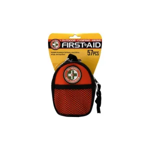 Total Resources - Outdoor Camping, Hiking First-Aid (57 Pcs)