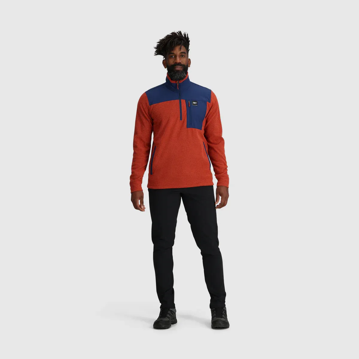 Trail Mix Fleece Quarter Zip Pullover (Men's) - 322116 - Past Season