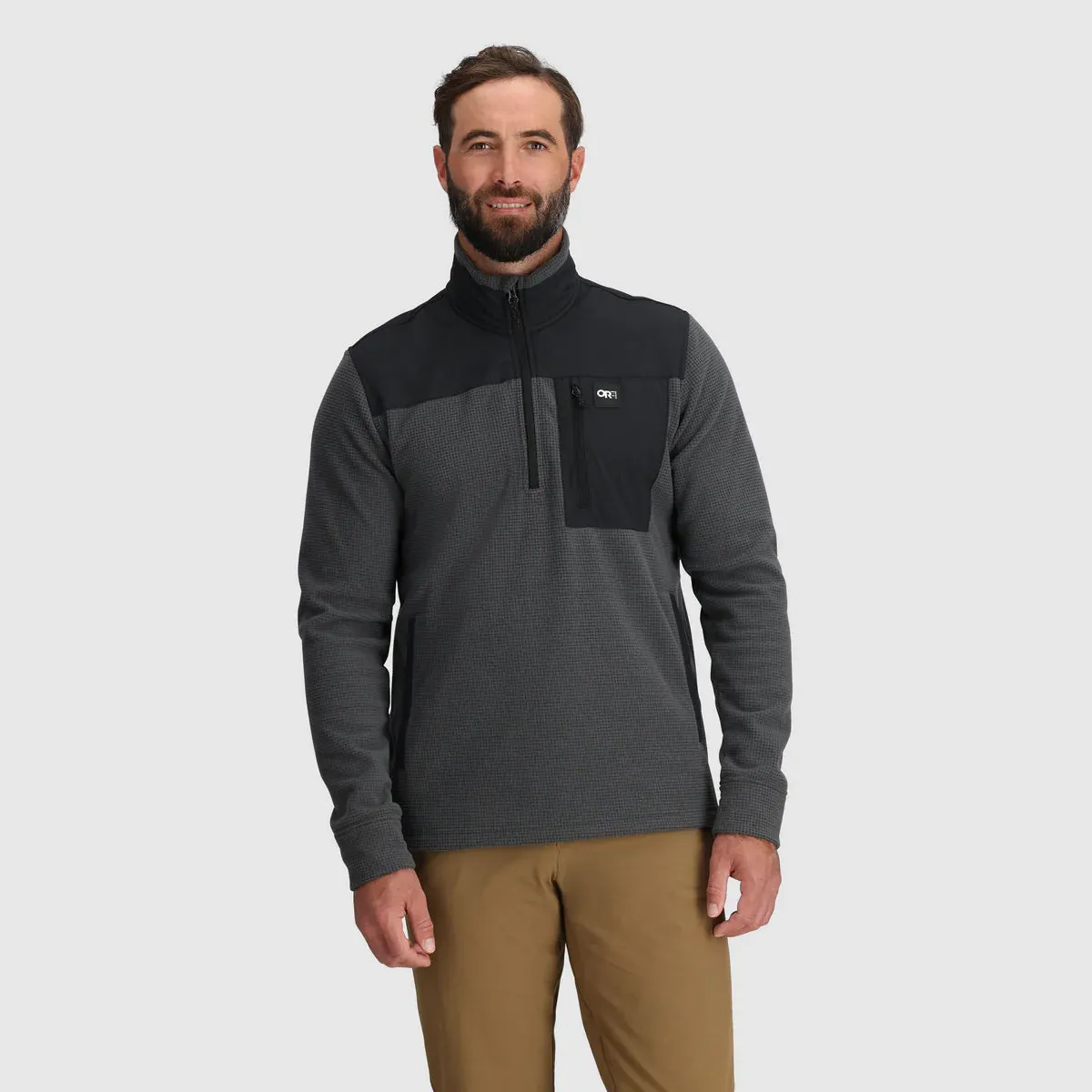 Trail Mix Fleece Quarter Zip Pullover (Men's) - 322116 - Past Season