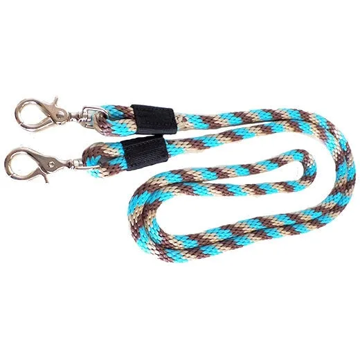 Triple E Poly Trail Rein with Scissor Snaps-8'