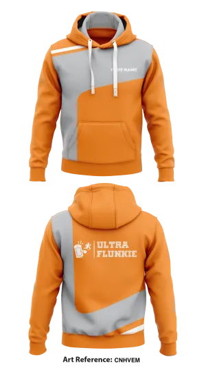 Ultra Flunkie Running Company  Core Men's Hooded Performance Sweatshirt - CNHVEM