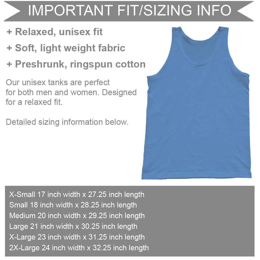 Unisex Feeling Stressed? Try Running from Your Problems Tank Top