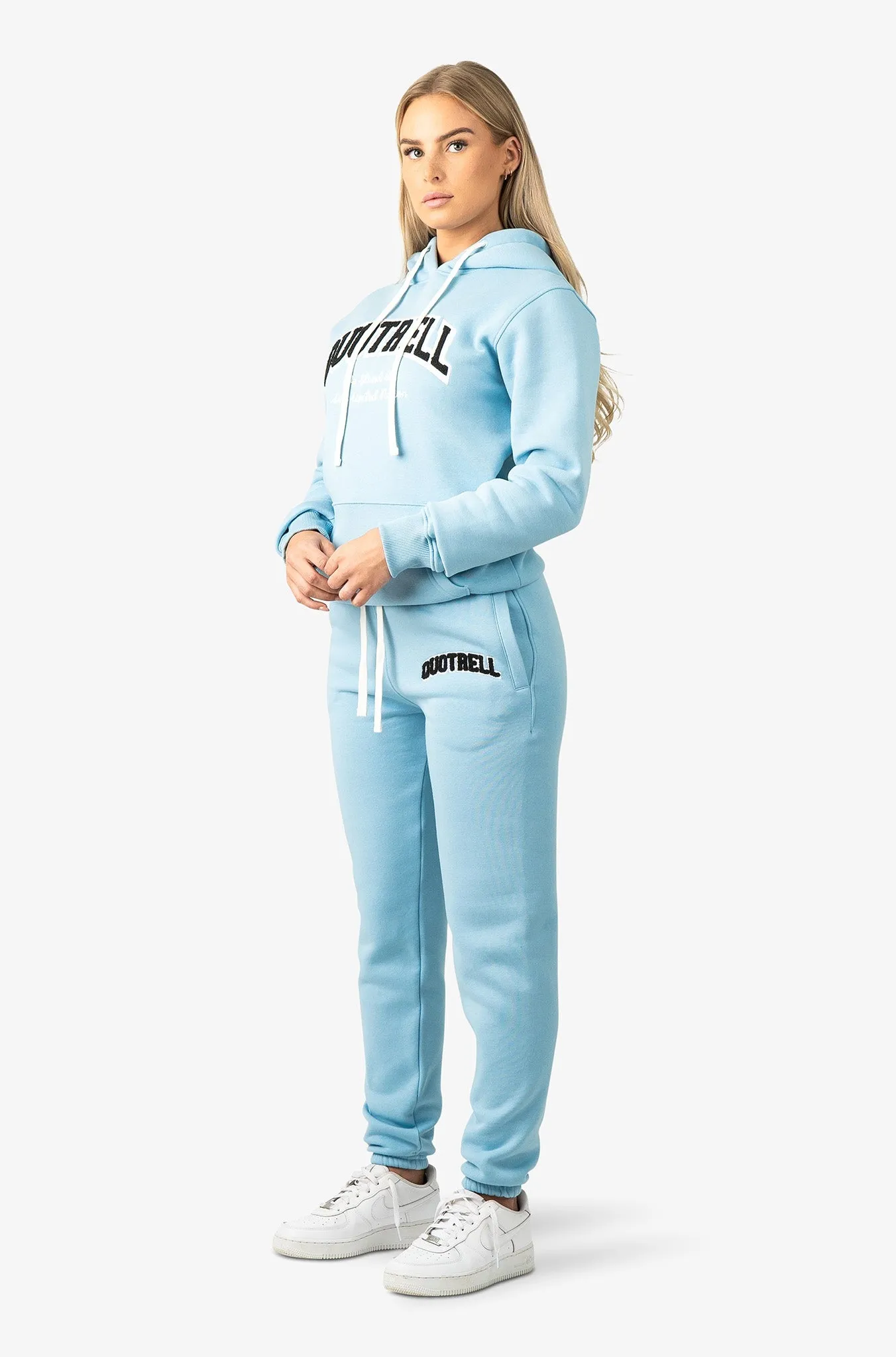 UNIVERSITY PANTS | LIGHT BLUE/WHITE